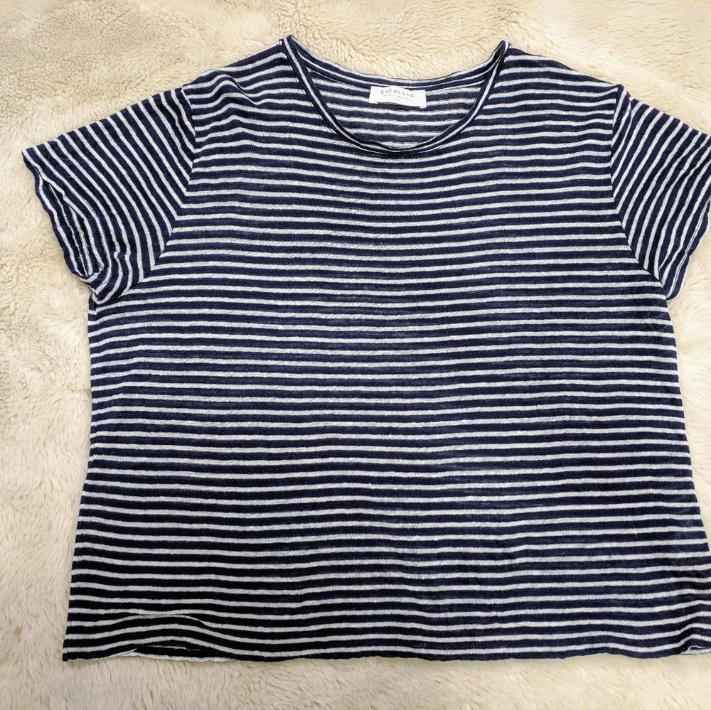 Everlane Linen Box-Cut Tee